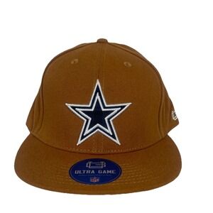 Dallas Cowboys Snapback Cap Flatbrim Adjustable Style Ultra Game NEW